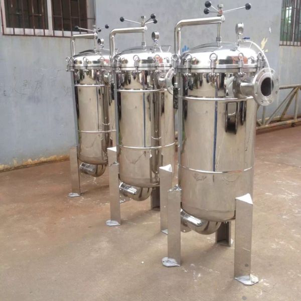 不銹鋼袋式過濾器卡箍式ф230*810*1袋維護(hù)使用