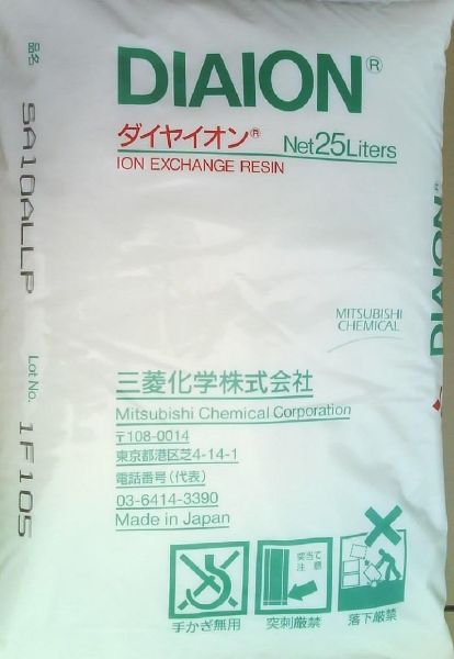 日本三菱化學(xué)SA10ALLP堿性陰離子交換樹脂